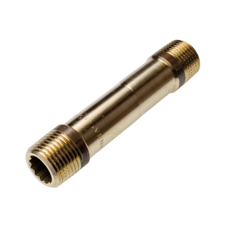 Nypel SANHA PURAFIT, mosiądz, 1 1/2'' (GZ), 40 mm