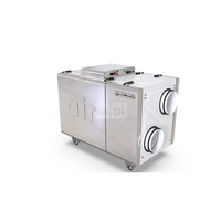 Centrala wentylacyjna DRX PLUS 400 V o wydajności 400m3/h z kompletem mocowań ściennych, wyświetlacz dotykowy 5"