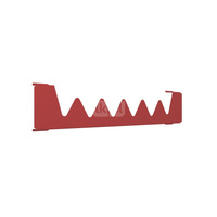 Wieszak TERMA HAPPY, Shark, 400 mm \ karton, RAL 3020
