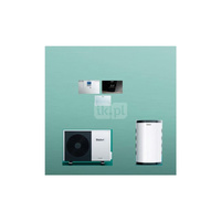 Pakiet Systemowy OZE - Pompa ciepła powietrzna powietrze-woda monoblok VAILLANT VWL 55/6A aroTHERM plus 5.4 kW 400 V + Moduł komunikacji internetowej VR 940f + Moduł sterowania VWZ AI + Zasobnik buforowy VP RW 50 + Regulator sensoCOMFORT VRC 720