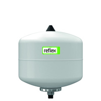 Naczynie wzbiorcze REFLEX DD 8, pojemność 8 l, 25 bar / 70'C, kolor biały, do instalacji  C.W.U.
