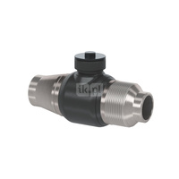 Zawór kulowy DANFOSS HT stal, PN 40 DN 32 króciec do spawania, uchwyt: brak