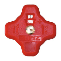 Zapasowe pokrętło ręczne, czerwone, do 4017, DN 40-50