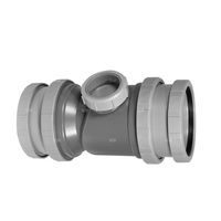 Zasuwa zwrotna z zaporą antyszczurową, 110mm