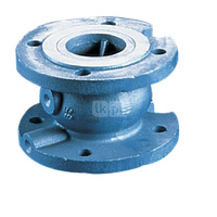 Zawór zwrotny kołnierzowy, zamknięcie grzybkowe wspomagane sprężyną, typ 402, DN 300, PN10