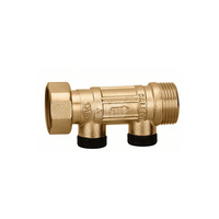 Zawór antyskażeniowy typu EA. Z możliwością nadzoru. Przyłącza z gwintem zewnętrznym. DN 15 Nakrętka - przyłącza z gwintem zewnętrznym 3/4” GW x 3/4” GZ