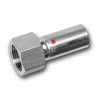 Przejściówka SANHA NiroTherm Press, stal nierdzewna, 18 mm x 1/2'' (zz x GW)