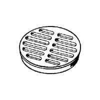 Kratka VIEGA 49415 okrągła tworzywo sztuczne fi 100mm do wpustu