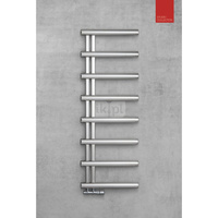 Grzejnik drabinkowy ZEHNDER Chime, wym. 1380 x 500 mm, kolor inox, moc 377W