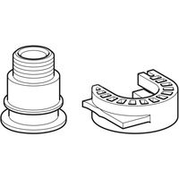 Złączka przejściowa Geberit z gwintem zewnętrznym