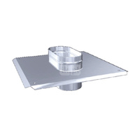 Płyta dachowa przepustowa MK ŻARY PR DHOI fi 120x180 mm stal nierdzewna
