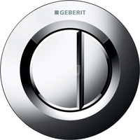 Pneumatyczny przycisk uruchamiający WC Geberit Typ 01, ręczny, podtynkowy, Sigma 8cm, dwudzielny, chrom