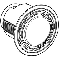Przycisk Geberit do zdalnego uruchamiania spłukiwania typ 01, pneumatyczny, okrągły, do spłukiwania jednoilościowego: Chrom błyszczący