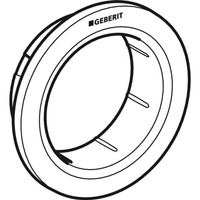 Rozetka Geberit do zdalnego uruchamiania spłukiwania typ 01, okrągły, przycisk meblowy: Chrom błyszczący