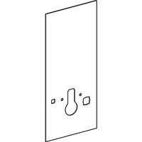 Okładzina przednia do modułu sanitarnego Geberit Monolith do Geberit AquaClean 8000 / 8000plus, 114 cm: Umbra / Szkło