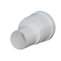 PP Redukcja mimośrodowa DN100/125mm z uszczelką [EPDM]