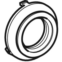 Uszczelka profilowana Geberit do zestawu odpływowo-przelewowego do wanien i brodzików z PushControl: Czarny