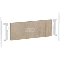 Płyta montażowa Geberit Duofix do umywalki z szafką pod umywalkę i jedną niesymetryczną baterią z wylewką