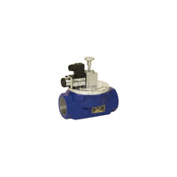 Zawór elektromagnetyczny grzybkowy, kołnierz DN50, ZB-50/12V