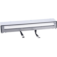 Pokrywa spłuczki do modułu sanitarnego Geberit Monolith Plus do WC: Czarny chrom / Aluminium szczotkowane, Napięcie robocze=4.1V DC