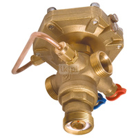 Regulator przepływu HERZ 4001 mosiądz DN 15 Gwint zewnętrzny PN16