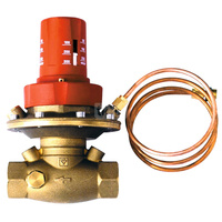 Regulator ciśnienia różnicowego HERZ 4007, mosiądz DN 15, zakres przepł. 5…30 kPa