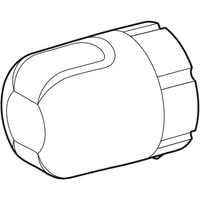 Mocowanie amortyzatora do siedziska / pokrywy deski sedesowej, do Geberit AquaClean Tuma