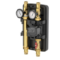 Grupa pompowa FLAMCO MEIBES GZ gazowy walcowy x GZ gazowy walcowy 1 cal (25) x DN 25 Kvs7.8, z izolacją, z pompą obiegową