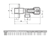 Zawór wodny VALVEX Proff GZ 1/2'' x GZ 1/2''