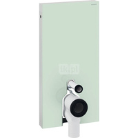Moduł sanitarny do WC stojącego GEBERIT Monolith, 1010 mm x 480 mm x 106 mm, front: mint, bok: aluminium