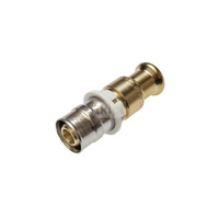 Mufa SANHA 3fit Press pb-free trzyczęściowy, brąz, 16 mm x 15 mm (zw x zw)