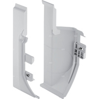 Wykończenie ściany do stojącej miski WC, do Geberit AquaClean 8000plus: Biały-alpin