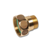 Śrubunek SANHA 960 dwuczęściowy, mosiądz, 1/2'' x 1 1/4'' (GZ x lut wewnętrzny), 15 mm