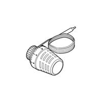 Przycisk termostatu z ogranicznikiem nr wzoru 1254.1 zakres regulacji: 20–70