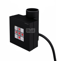 Sterownik TERMA KTX 2, 1000W Tuba, RAL 9005 mat, przyłącze MS z maskownicą 35mm [logo Terma, instr. TERMA]