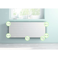 Grzejnik płytowy typ 22 KERMI X2 Line-Vplus, lewy, z osłoną wym. 605 x 2305 mm, kolor biały, moc 3570 W