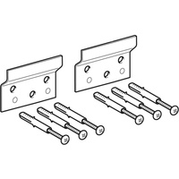 Elementy mocujące Geberit do szafki pod umywalkę i szafki bocznej
