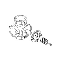 Adapter do siłowników ARM ProClick na zawory: Vexve AMV i ABV