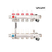 Zespół rozdzielaczy BASE ECOLINE K5H-7 PLUS G1''-PEX 16X2