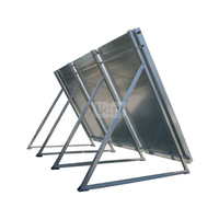 Zestaw VHVT do montażu na powierzchni płaskiej 0-20' 2 kolektorów słonecznych płaskich, pionowych, o powierzchni 2,0 m² - dach płaski, fundament v2