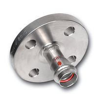 Kołnierz zaciskowy SANHA NiroTherm Industry stal nierdzewna DN 100 (108 mm)