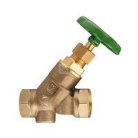 Zawór odcinający HERZ STRÖMAX-W mosiądz DN 32 GW, max. 80'C, max. 10 bar