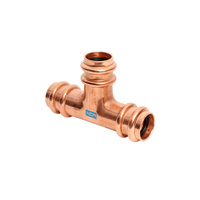 Trójnik SANHA ACR CoPPer Press miedź 3/8'' (zz x zz x zz)