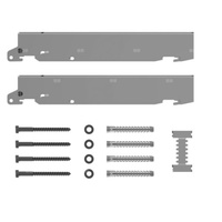 Zest. konsoli do szyb. montażu,typ11-33, Wys. 700 mm, WA 50 mm, kolor biały