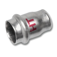 Zaślepka stal nierdzewna SANHA NiroSan Press Industry fi 35 mm