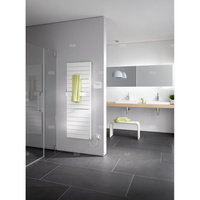 Grzejnik Kermi®Tabeo®-E 1757x101x500, P=800W, srebro,WWS biały, prawy