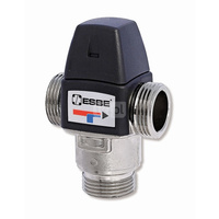 Zawór regulacyjny termostatyczny do wody ciepłej ESBE VTA332 20-1,2 G3/4 mosiądz GZ gazowy walcowy, DN 20, zakres temp. 35-60'C, Kvs 1.2 m3/h
