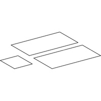 Zestaw mat antypoślizgowych Geberit myDay (3 szt.): Szerokość umywalki=65cm