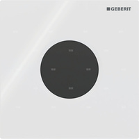 Płyta przykrywająca Geberit typ 01, okrągła: Biały-alpin