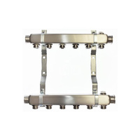Rozdzielacz  INOX do CO z nyplami  - QIK Optimo III RN-5 - 13 sekcji